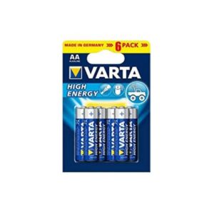 Varta - Piles Alcalines High Energy AA LR06 x 6