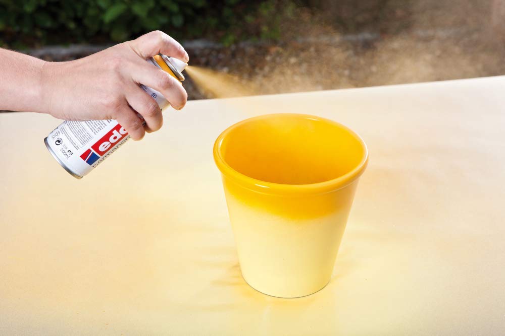 EDDING 5200 — Spray peinture acrylique jaune trafic mat 200 ml – Image 6
