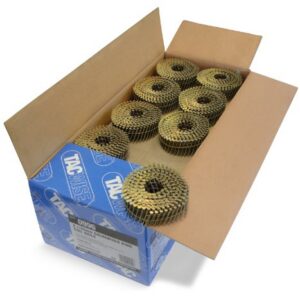 Tacwise 2.1/40mm Galv Ring Flat Top Coil Nails (Pack 14,400)