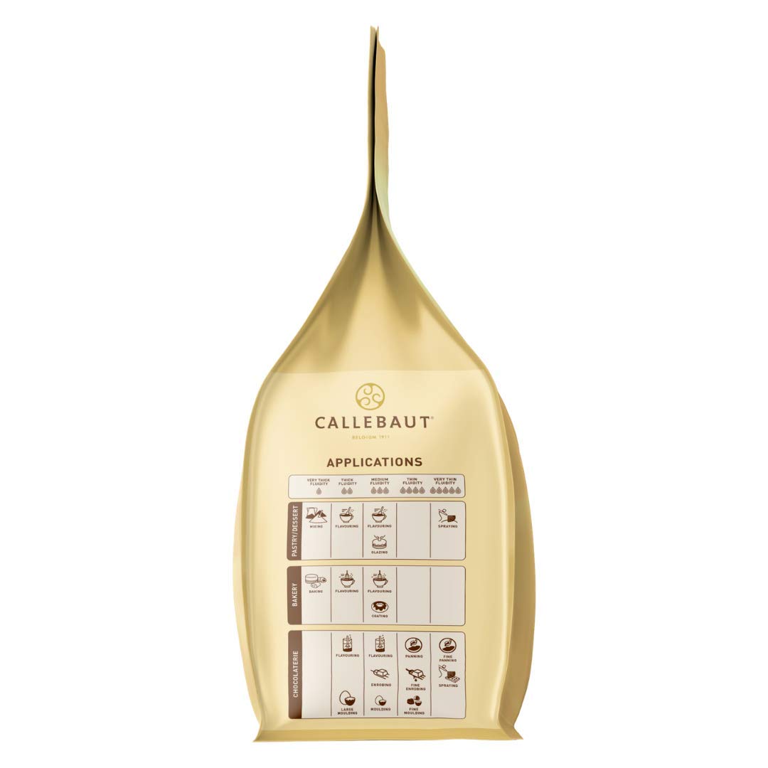 Callebaut W2NV 28% "Select" White Chocolate Chips Easymelt (Callets) (1 x 2,5 kg) – Image 5