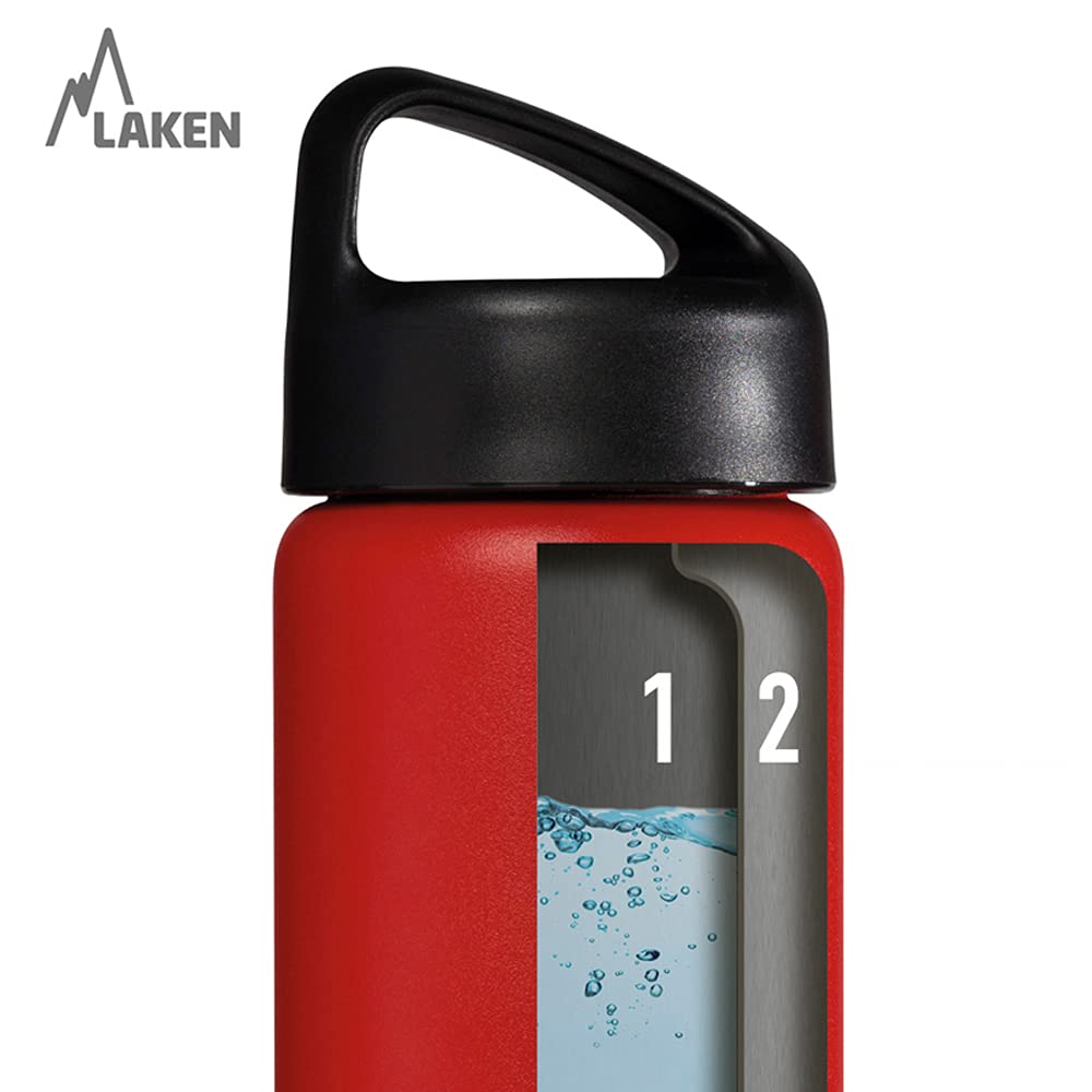 LAKEN — Thermos en acier inoxydable 1000 ml – Image 3