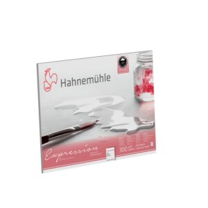 HAHNEMUHLE — Bloc d'aquarelle blanc taille L