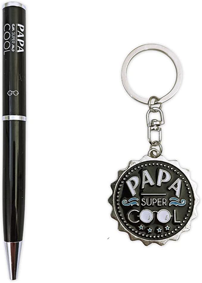 Coffret Stylo et Porte Clés - Papa