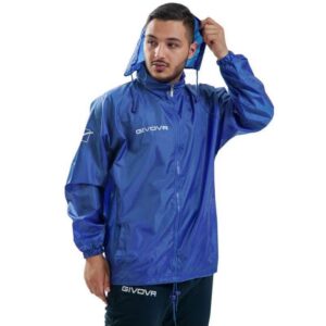 GIVOVA Basico — Blouson de pluie adulte bleu clair XL