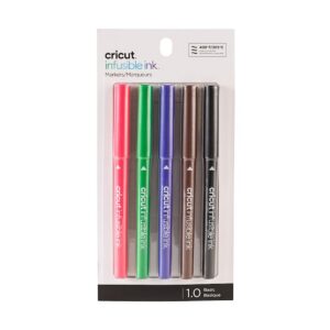 Cricut Feutres Infusible Ink™ 1,0, Basics (boîte de 5)