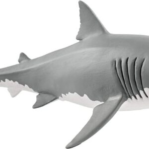 Schleich 14809 Wild Life Figurine Requin Blanc - Jouet Durable et Éducatif Stimulant Le Jeu et l'Imagination des Garçons et Filles, Jouet Cadeau 3 Ans et Plus