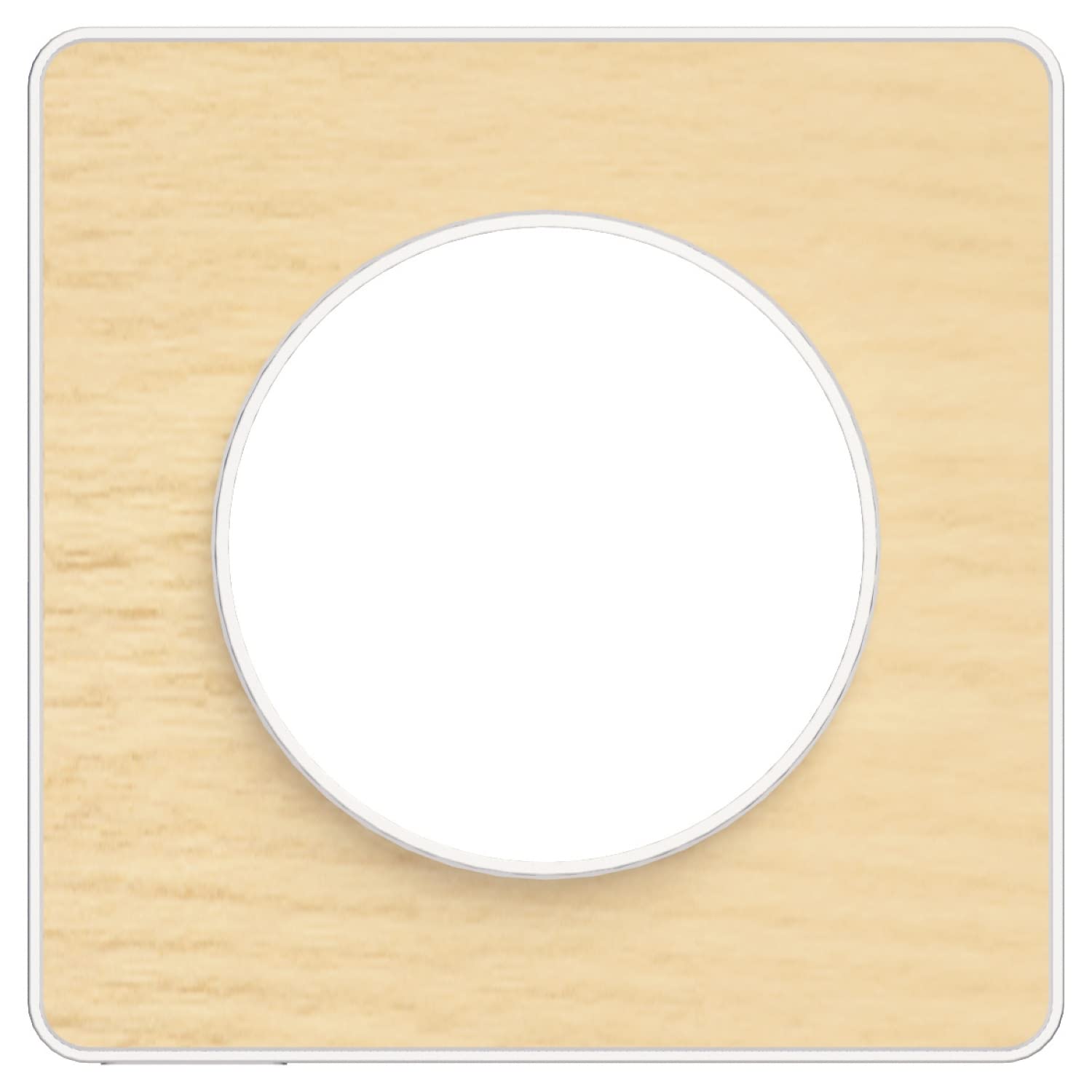 SCHNEIDER ELECTRIC Odace Touch — Plaque Bois nordique 1 poste – Image 3