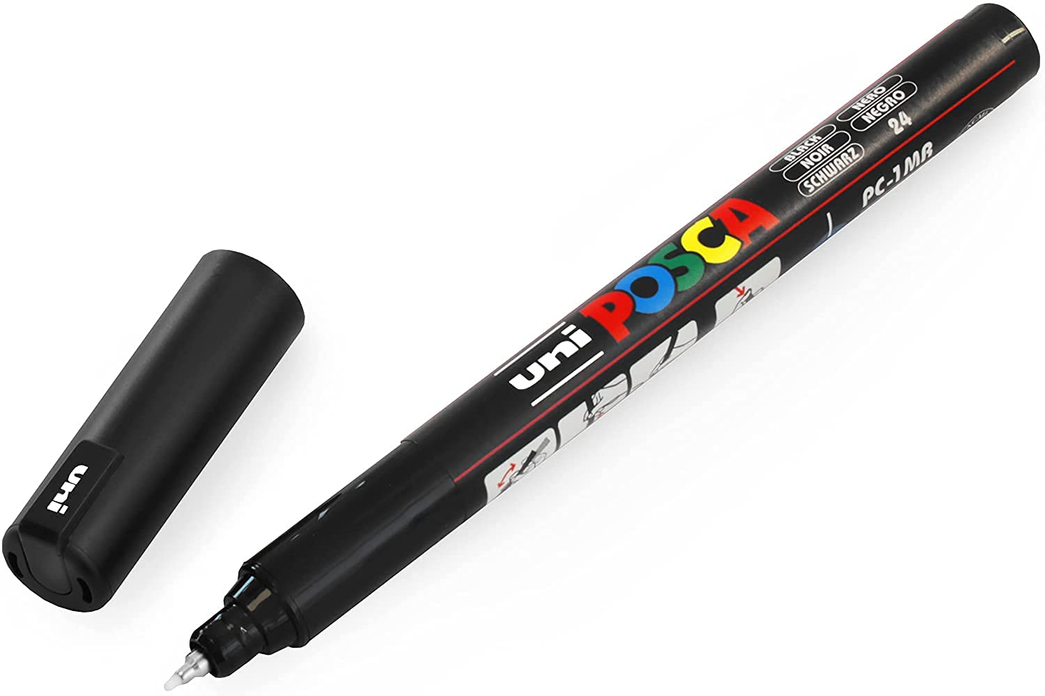 Posca - PC-1MR Lot de 16 marqueurs de peinture artistique – Dans une pochette en plastique – Kit de démarrage – Image 3