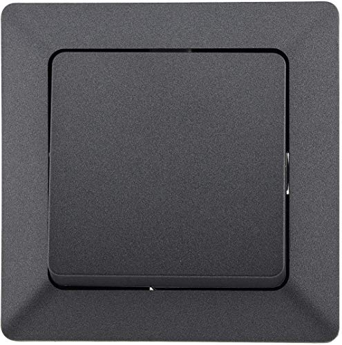 MILOS Kreuzschalter, Anthrazit