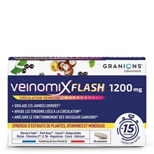 GRANIONS Veinomix Flash — Complément circulation veineuse 30 comprimés
