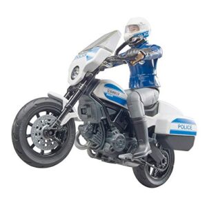 Alternative view of BRUDER Ducati — Moto de Police