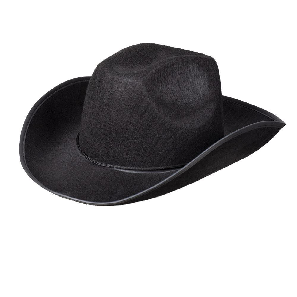 Boland - Chapeau de cowboy pour adultes, couvre-chef pour déguisements de carnaval, shérif, cavalier de rodéo, Far West, costume, carnaval, fête à thème