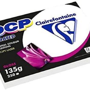 Clairefontaine Ramette 250 feuilles A4 DCP coated brillant 2 faces - 135g