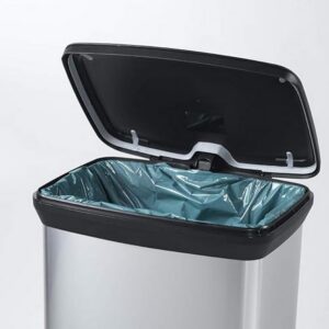 Alternative view of CURVER Decobin — Poubelle à pédale 50L Gris