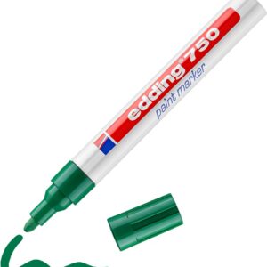 EDDING Marqueur Peinture "750" Largeur de trait : 2-4 mm Vert