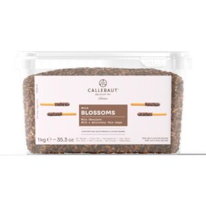 Sephra Callebaut Mona Lisa Blossoms (boucles de chocolat au lait, pot de 1 kg)