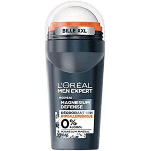 MEN EXPERT Magnesium Defense — Déodorant bille 48 h hypoallergénique