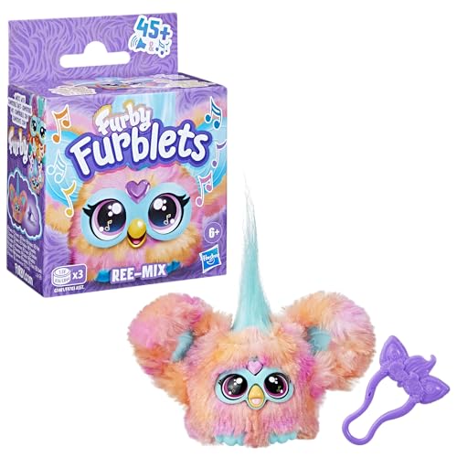 FURBY Furblets Ree-Mix — Mini Peluche électronique corail – Image 2