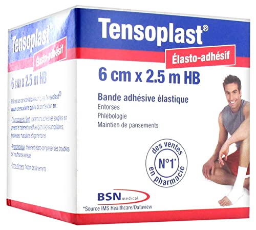 BSN MEDICAL Tensoplast — Bande adhésive élastique 6 cm x 2,5 m