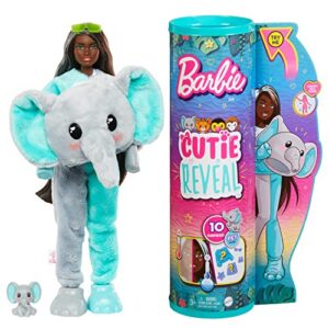 Cutie Reveal Barbie Jungle Series - Elephant