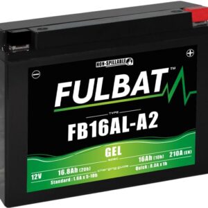 Fulbat - Batterie moto GEL FB16AL-A2 GEL /YB16AL-A2 FULBAT SLA Etanche 16,8AH 210 AMPS