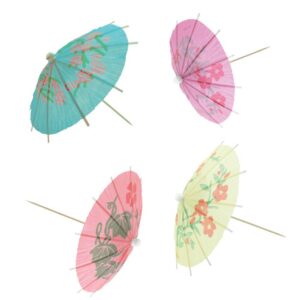 amscan 40117 Lot de 20 parapluies décoratifs 10 cm
