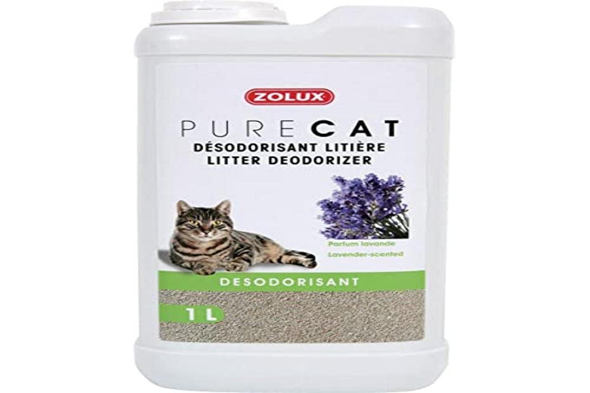 ZOLUX Pure Cat — Désodorisant litière parfum lavande 1 L