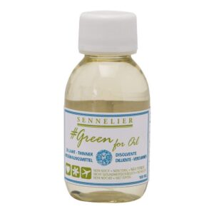 Diluant pour huile - Green for oil - 100 ml - Sennelier