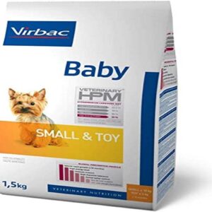 Virbac Veterinary HPM Vet Dog Baby S & Toy Nourriture pour Chien 1,5 kg