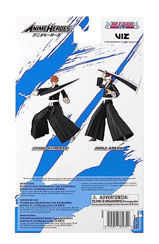 BANDAI Anime Heroes — Figurine articulée Bleach Renji 17 cm – Image 3