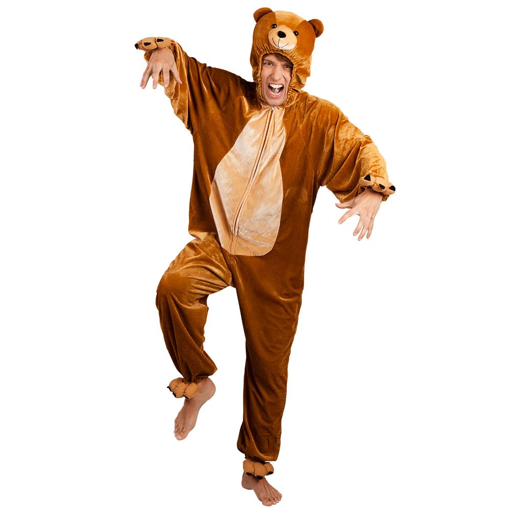 BOLAND — Costume d’ours en peluche adulte XL – Image 3