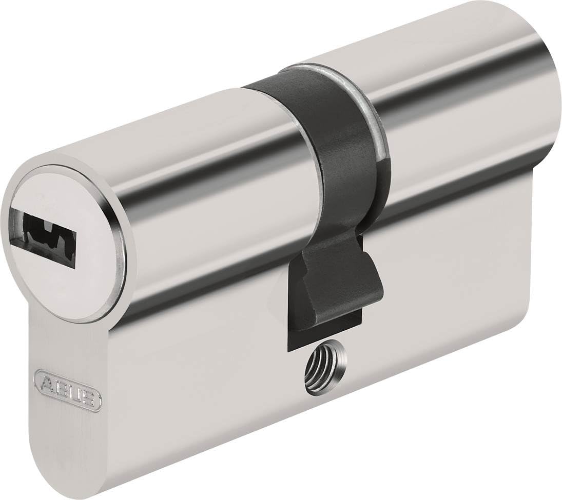 Abus D6N40/55 37756 Cylindre de porte 50 x 45 mm Nickelé