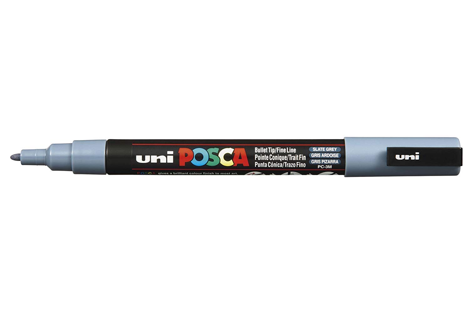 Posca Uni-Ball PC-3M Marqueur Gris ardoise