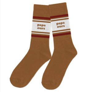 Alternative view of STC — Chaussettes homme Papa ours taille 39-45