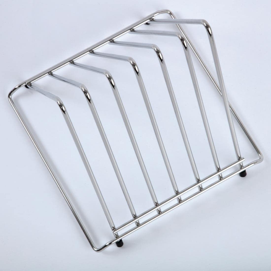 HYGIPLAS J027 — Support inox pour 6 planches à découper – Image 2