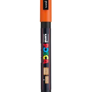 Uni-Ball Marqueur peinture Posca (PC-3M), orange foncé