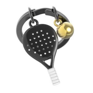 METALMORPHOSE - Porte-clés Métal 3D Padel - Passion Sport, Cadeau Homme, Cadeau Femme