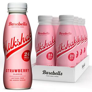 BOITE de 8 - Barebells Protein Milkshake Strawberry