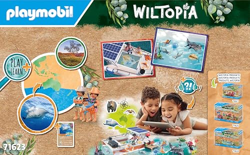 PLAYMOBIL Wiltopia 71623 — Bateau de surveillance des récifs – Image 6