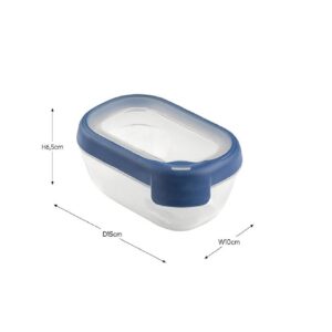 Alternative view of CURVER — Boîte alimentaire rectangulaire 0,5L bleue