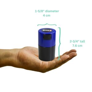 Alternative view of TIGHTPAC PocketVac Opaque — Récipient hermétique 5 à 20 g