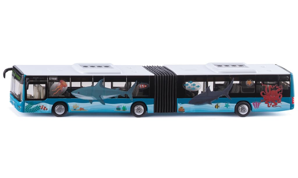 SIKU 3736 — Bus articulé MAN 1:50 turquoise – Image 4