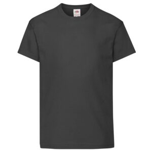 Fruit of the Loom Lot de 5 t-Shirts Valueweight, Noir, M