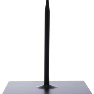 Powertex socle noir métal