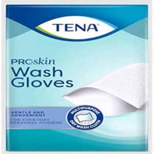 TENA ProSkin — Gants de toilette lavants x50