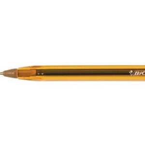 BIC Cristal Original Stylos-Bille Pointe Fine (0,8 mm) - Écriture Fine et Précise - Bleu, Boîte de 50