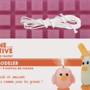 GRAINE CREATIVE 138050 Bougie à Modeler Cire Multicolore 21 x 6,5 x 12 cm