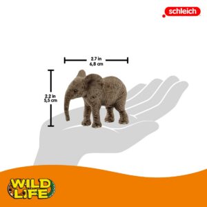 Alternative view of SCHLEICH Wild Life — Figurine Éléphanteau d'Afrique