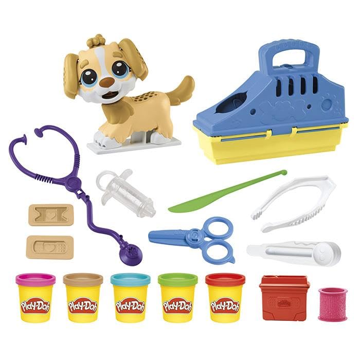 PLAY-DOH — Coffret Cabinet Vétérinaire avec Chien et 5 Pots – Image 3