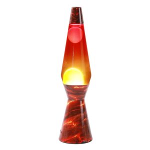 I-TOTAL - Lampe à Lave Magma & Glitter (Volcano)